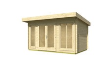 Friggebod Cambridge 390 x 250 cm 9,4 m² Lasita Maja